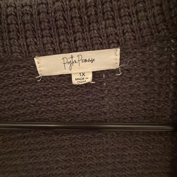 Cable knit blazer - Picture 2 of 3